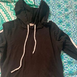 cropped sweatshirt/long sleeve